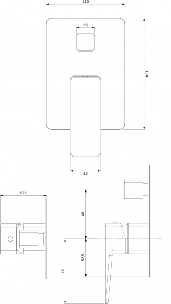  Omnires Parma PM7435CRB   ,    , -