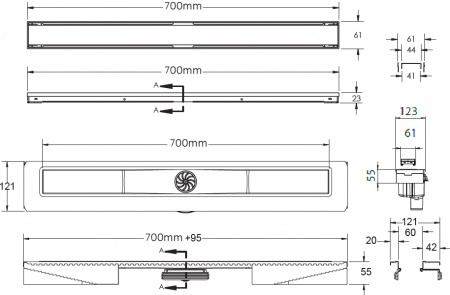 ������� ����� Berges Wasserhaus B1 Keramik 091018 70 ��