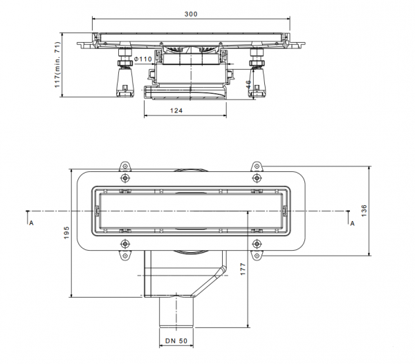   Pestan Confluo Premium Gold Black Glass Line 300