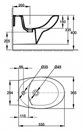     Jacob Delafon Patio E4189 +     Cersanit Link P-IN-BI-LINK +  Hansgrohe Focus E2 31920000 