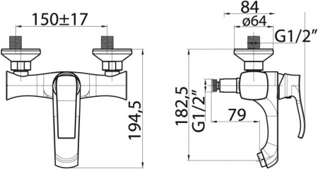  BelBagno Trula TRU-VASM-CRM    