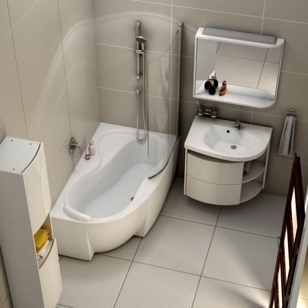   Ravak Rosa 95 150x95 R  