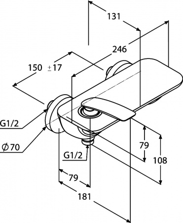  Kludi Balance 527108775  