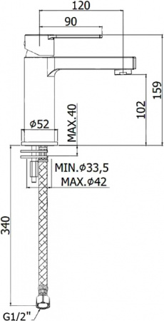  Paffoni Ringo RIN071BO  