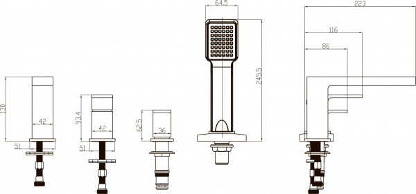  Omnires Baretti BA7832BL   , 