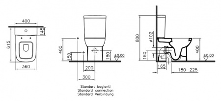 - VitrA S20 9800B003-1209