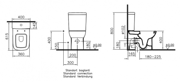 - VitrA S20 9800B003-1209