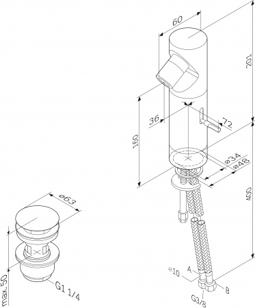  AM.PM Admire F108310B  