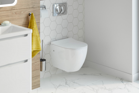 Комплект Унитаз подвесной STWORKI Merlingen MWH48 + Инсталляция Geberit Duofix 458.133.21.1 с кнопкой смыва Комплект Унитаз подвесной STWORKI Merlingen MWH48 + Инсталляция Geberit Duofix 458.133.21.1 с кнопкой смыва