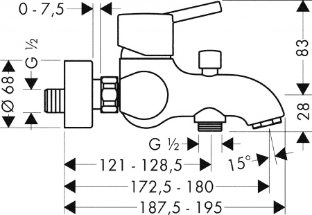  Hansgrohe Talis S 32420000    