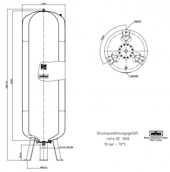 Reflex Refix DE 1000/740 (10 ���), ��� ���������������� ����������, ���. 7306970