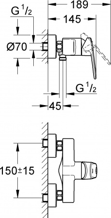  Grohe Europlus II 33577002  