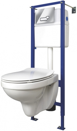 Комплект Cersanit Delfi SET-DEL/Vec/S-DL/Ac-Cg-w подвесной унитаз Delfi + инсталляция Vector + кнопка смыва Actis Комплект Cersanit Delfi SET-DEL/Vec/S-DL/Ac-Cg-w подвесной унитаз Delfi + инсталляция Vector + кнопка смыва Actis