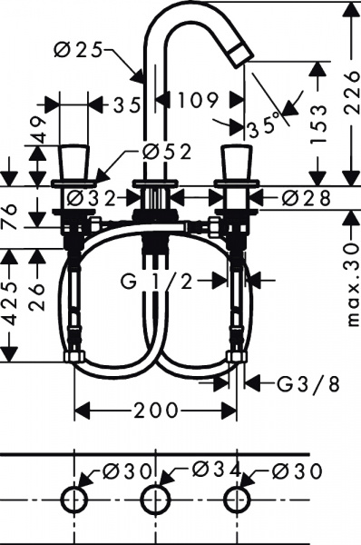  Hansgrohe Logis 71133000  