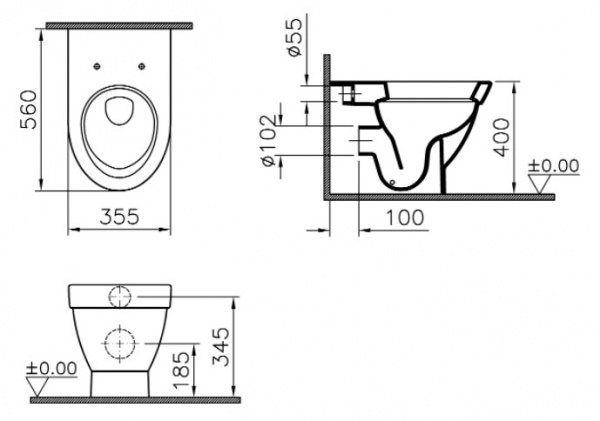   VitrA Form 500 4304B003