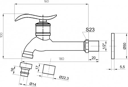  Bronze de Luxe 21598/1  , 