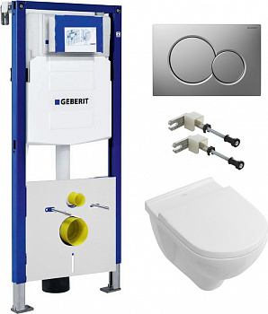       Geberit Duofix UP 320 111.300.00.5 +   Villeroy & Boch O.Novo 5660HR01 alpin,  +