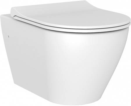 Комплект Унитаз подвесной STWORKI Merlingen MWH55 + Инсталляция VitrA 800-2010 с кнопкой смыва, хром Комплект Унитаз подвесной STWORKI Merlingen MWH55 + Инсталляция VitrA 800-2010 с кнопкой смыва, хром