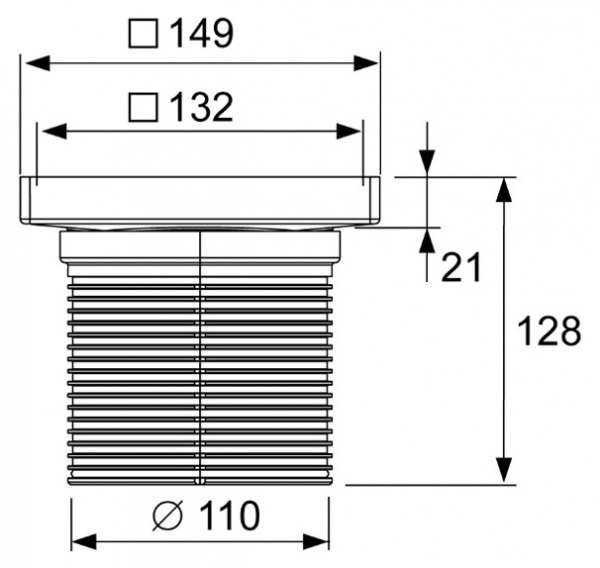      Tece TECEdrainpoint S  DN 50 (360 16 00)  