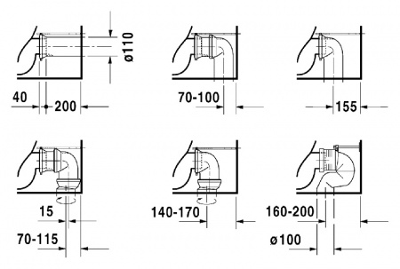 - Duravit Happy D.2 2134090000