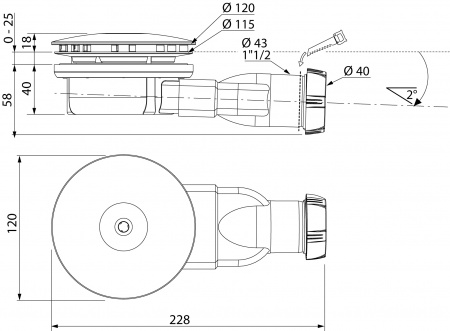    Wirquin Sliim 30718661 D90, 