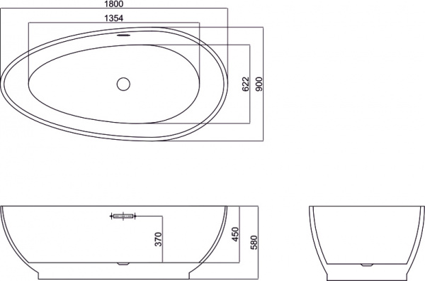   Black&White Swan SB106 180x90