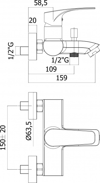  Paffoni Lime LM022CR    