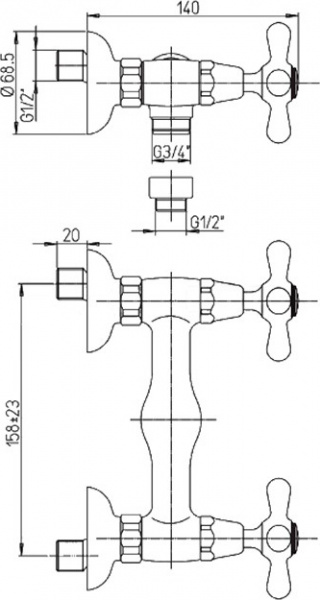  Paini Liberty 17F3511KM  