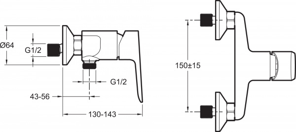  Jacob Delafon Oscar E29843-CP  