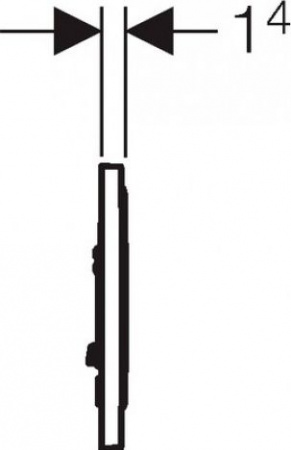   Geberit Sigma 10 115.758.KK.5  / 