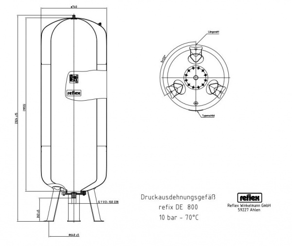 Reflex Refix DE 800 (10 ���), ��� ���������������� ����������, ���. 7306960