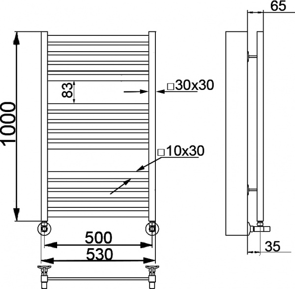    Modern -6 100/50, matt antique silver