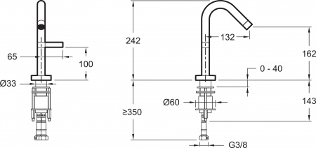 Jacob Delafon Stillness E979-4-CP  