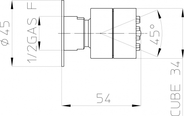   Bossini Cubic-Gom I00135 
