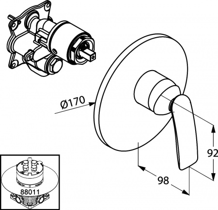  Kludi Balance 526559175  