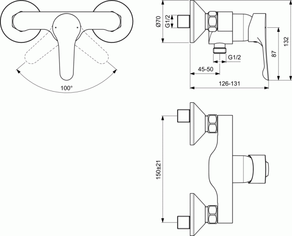  Ideal Standard Dot 2.0 BC325AA  