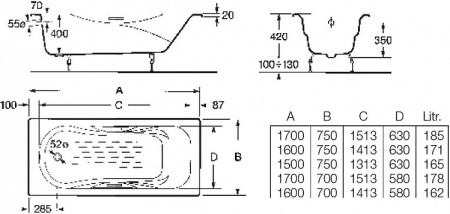   Roca Malibu 2333G0000 17070  + 