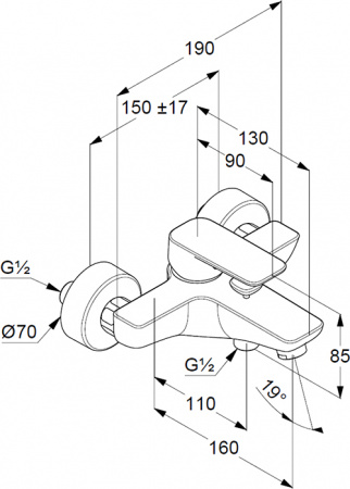  Kludi Pure&Style 406810575    