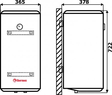 ��������������� Thermex Thermo 50 V Slim