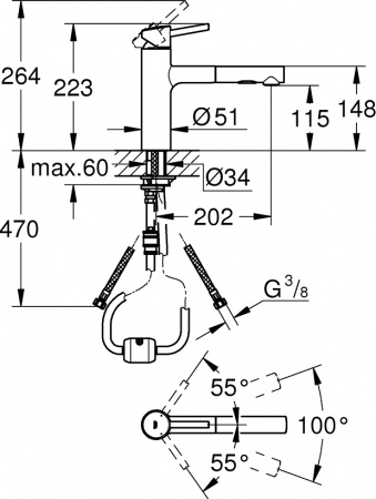  Grohe Concetto 30273001   