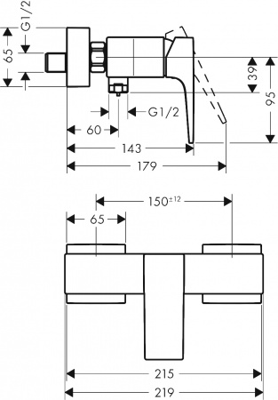  Hansgrohe Metropol 32560700  