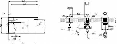  Villeroy & Boch Architectura TVT10300100061   