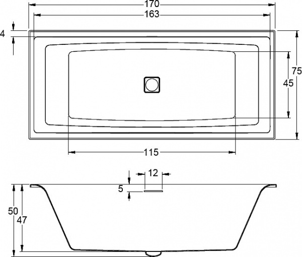   Riho Still Square 17075