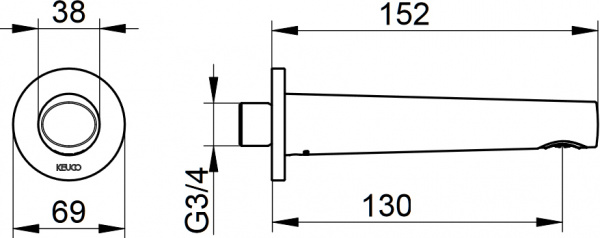  Keuco Edition 400 51545 010000  
