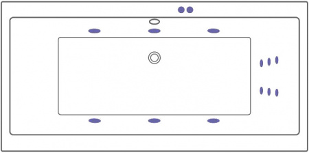   Excellent Pryzmat WAEX.PRY16.LINE 160x75