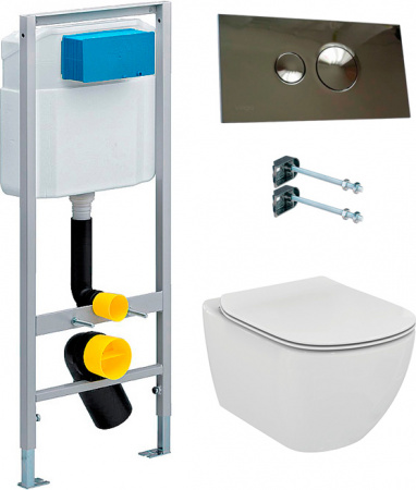 ��������  ������� ����������� ��� �������� Viega Eco plus 713386 ��������� + ������ ����� + ������-������� Ideal Standard Tesi T352701 � �����������,