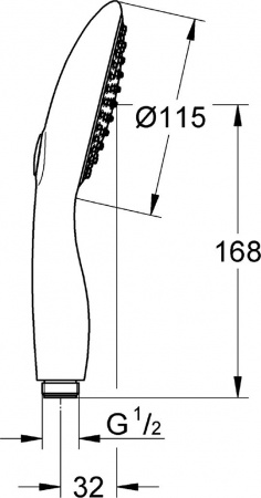   Grohe Power&Soul 115 27671000