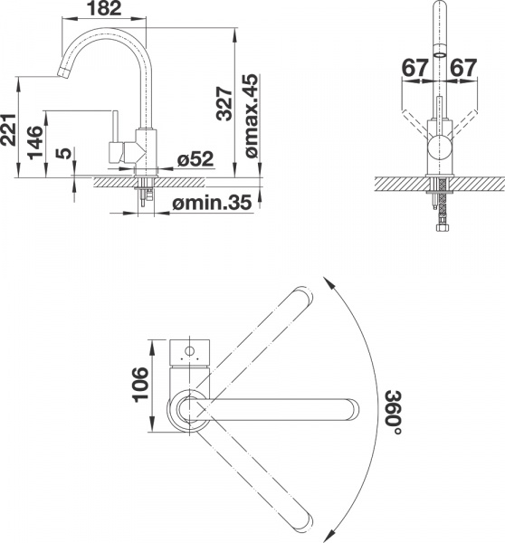  Blanco Mida Silgranit 526232   