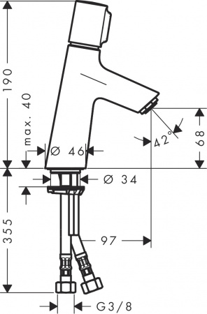  Hansgrohe Talis Select S 72041000  