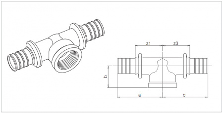 ������� Rehau Rautitan PX � ���������� ������� �� ������� ������� 32-Rp3/4-32